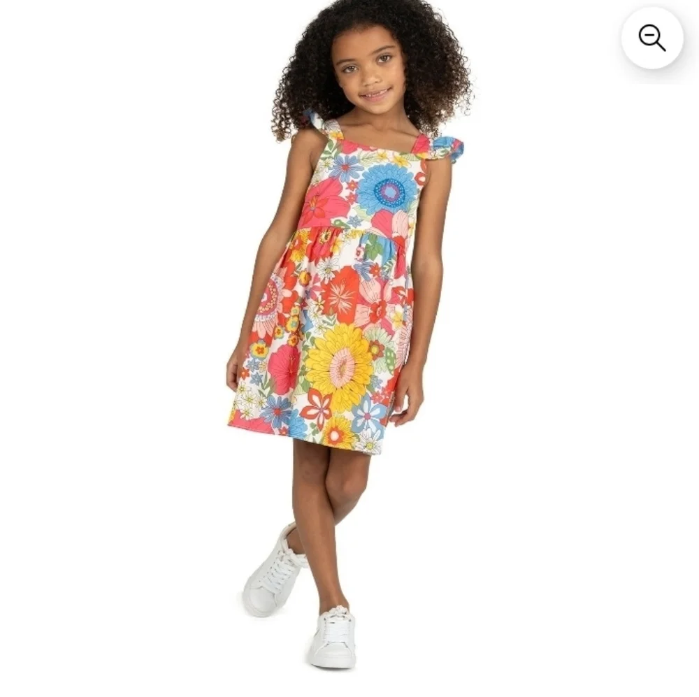 Counting Daisies Toddler Girls Woven Dress